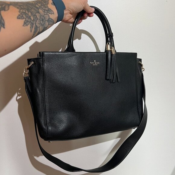 NWOT Kate Spade Wickham Place Rorie Satchel - FITS 14" MAC BOOK! - Picture 1 of 11